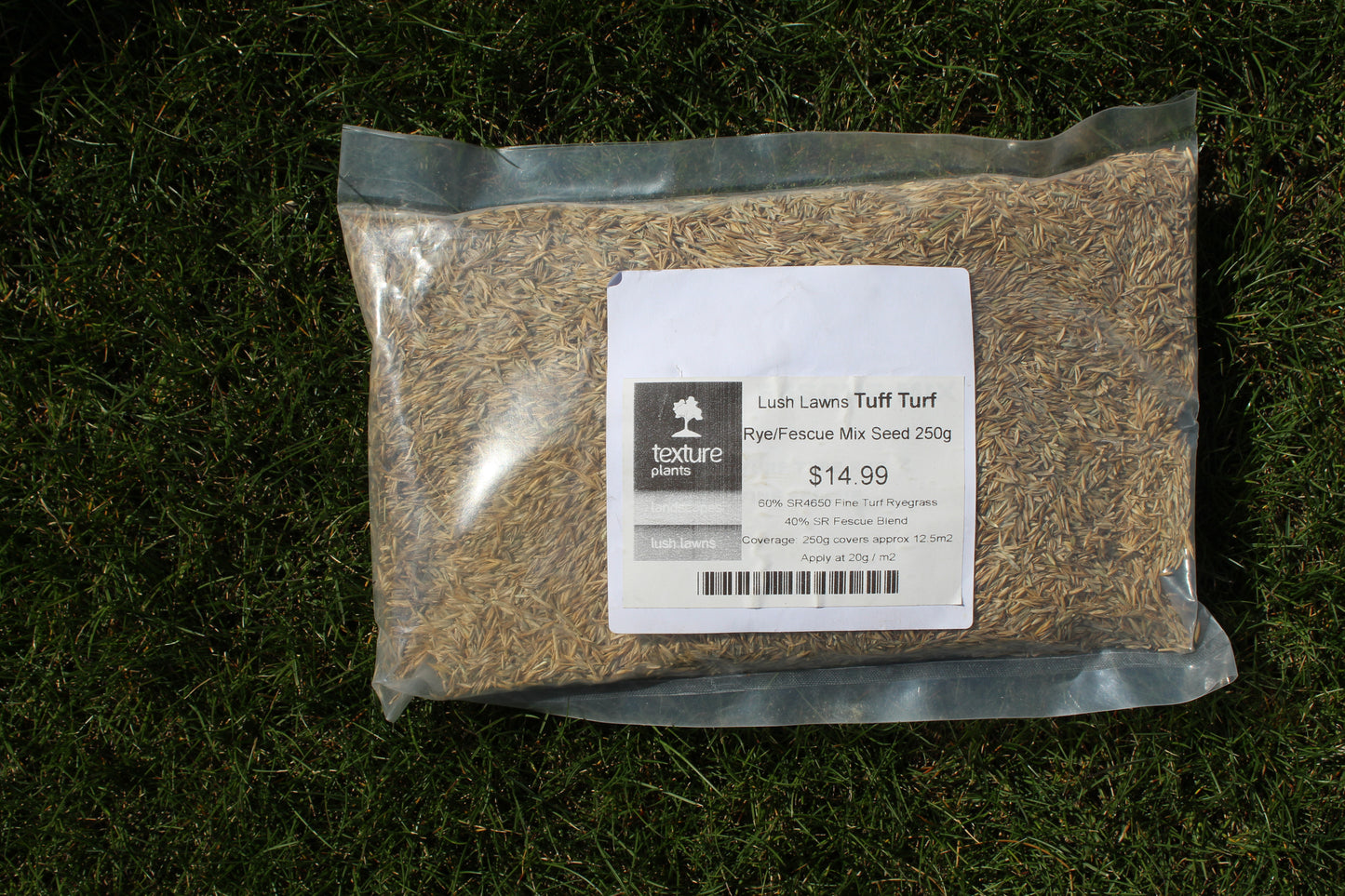 Lush Lawns Tuff Turf Rye/Fescue Mix Seed