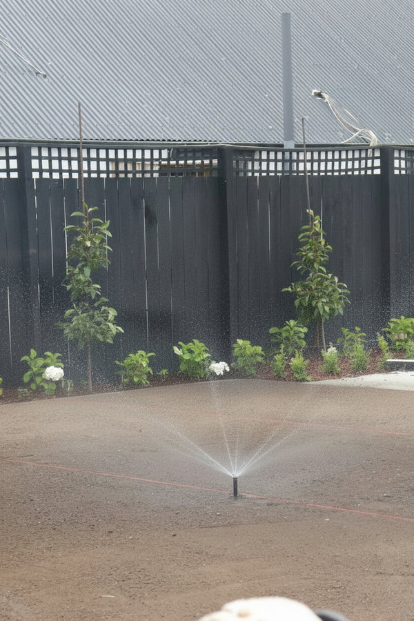 Install Irrigation and Check Drainage